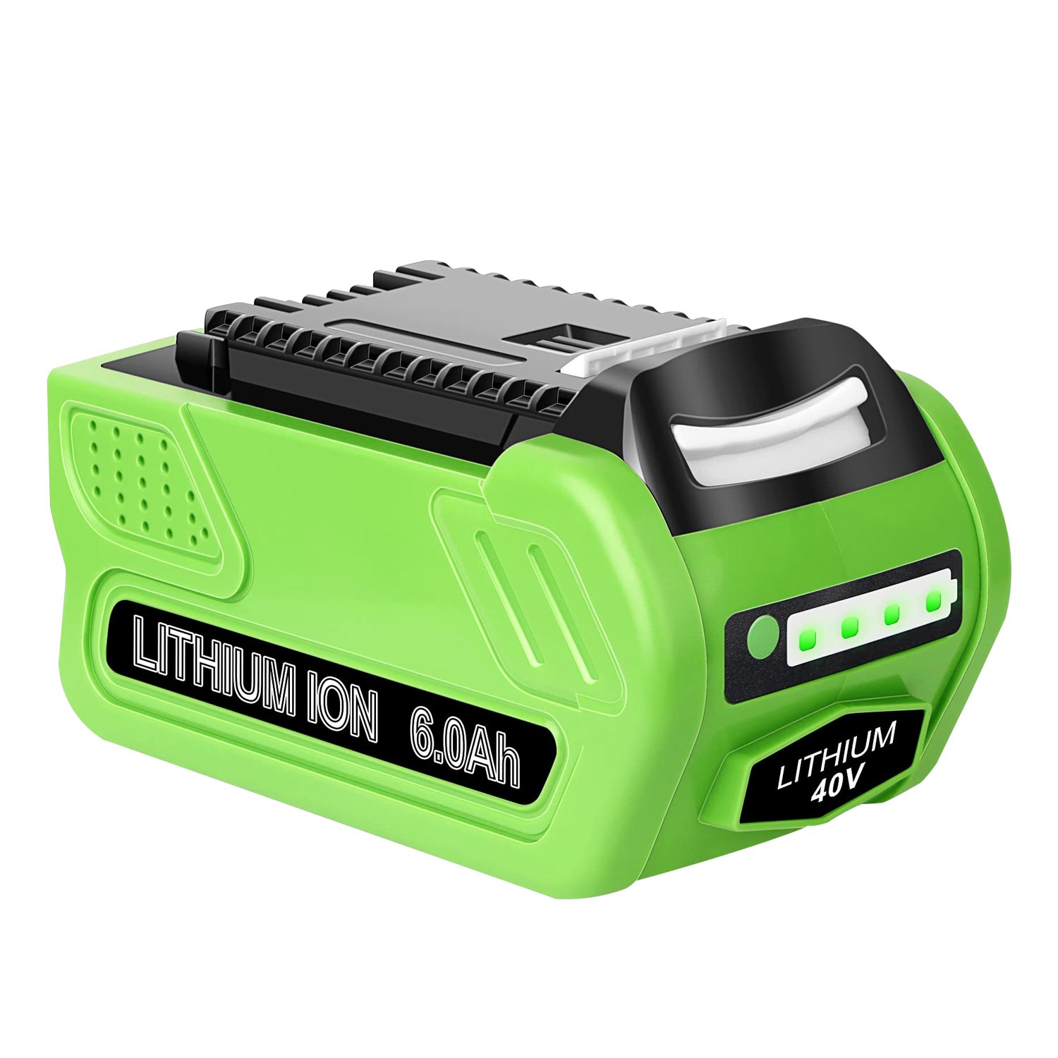 High Capacity Power Tools Battery for Greenworks 40V 6.0Ah Replacement Battery for Power Tools 29252 20202 22262 Etc. Models