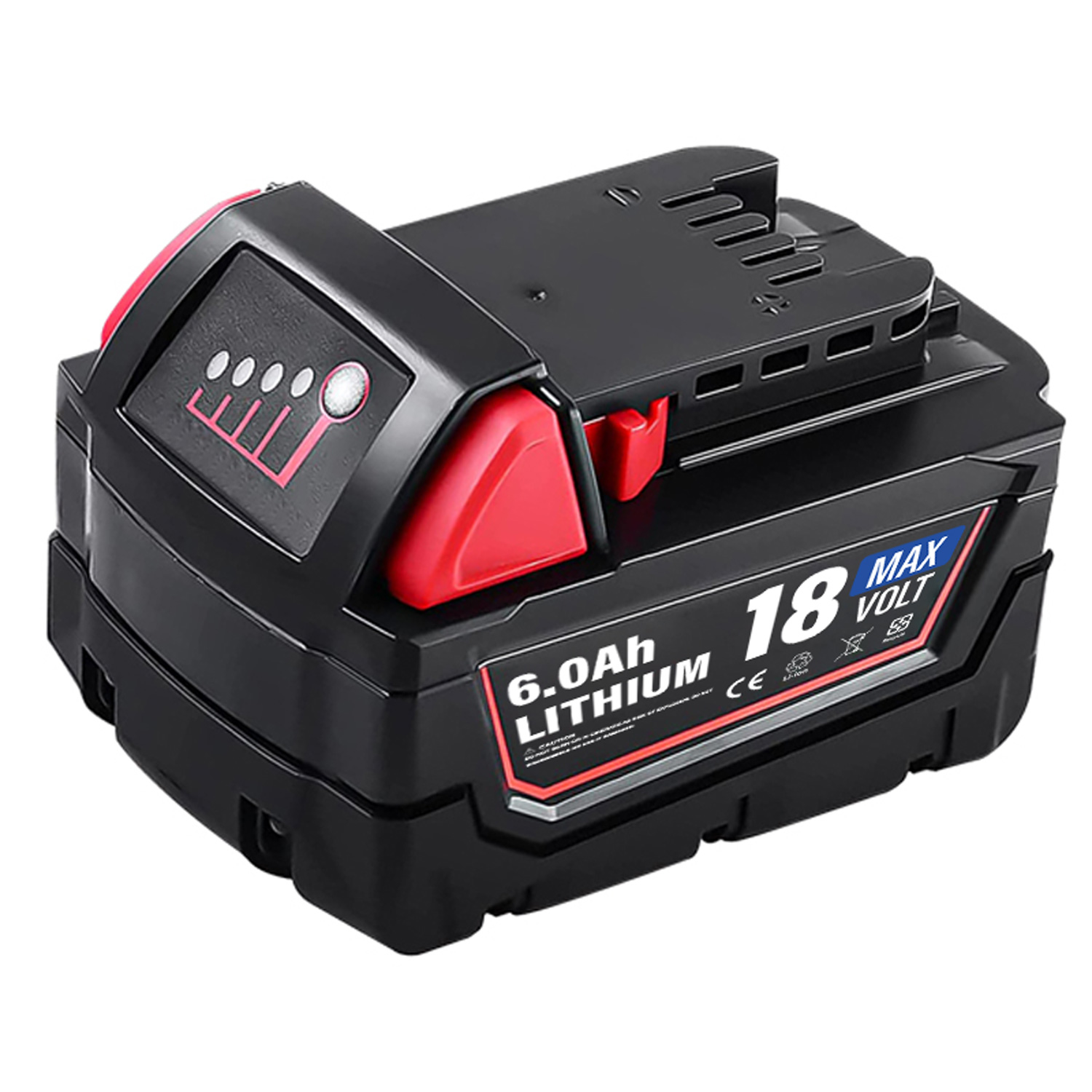 Milwaukee M18 18V Lithium-Ion Battery Pack - Genuine Milwaukee Power Tool Battery
