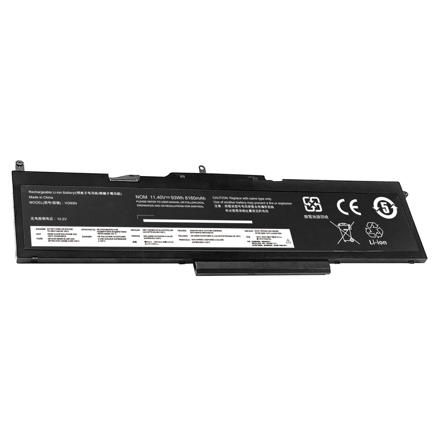 VG93N Laptop Battery for Dell Precision 15 3520 3530 M3520 M3530 Latitude 5580 5590 5591 E5580 E5590 E5591 Series