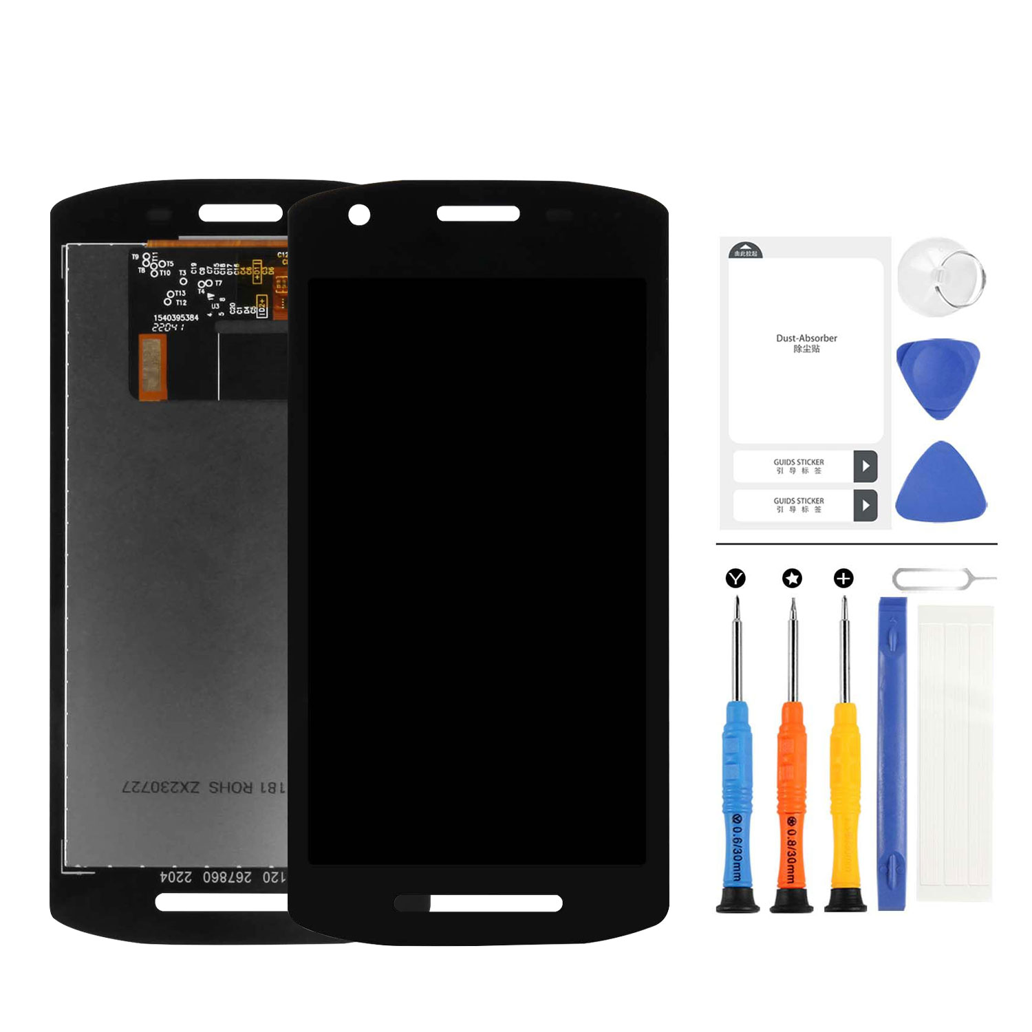 LCD Display Touch Digitizer Assembly Repair Kit Screen Replacement for Zebra TC21 TC26