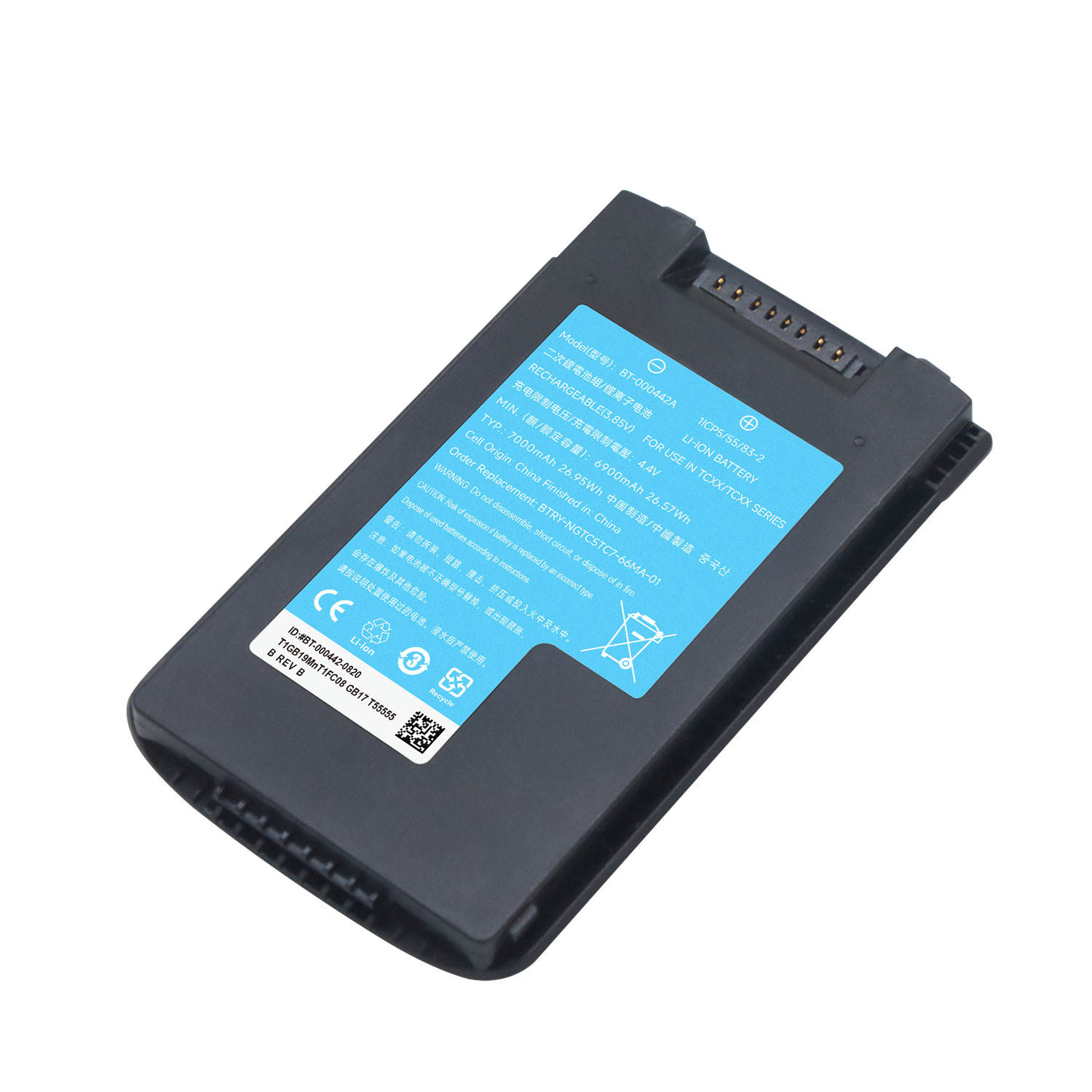 4680mah BT-000442 BTRY-NGTC5TC7-44MA-01 Batteries Replacement PDA Battery For Zebra TC53 TC78 TC5301 TC58 TC73 Barcode Scanner