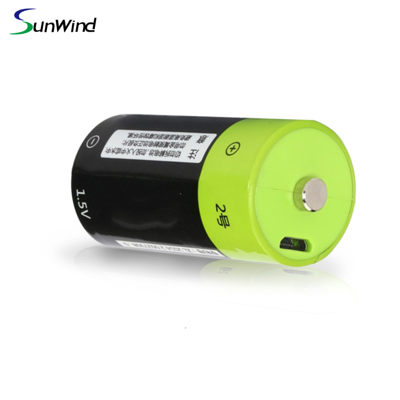 1.5V C size USB rechargeable li-polymer battery  1.5V 3000mah
