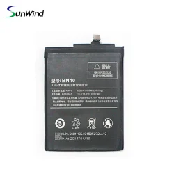 BN40 Wholesale Price Original 4000mah Li-ion High Match Battery for Xiaomi Redmi 4  3.85V 4000mAh