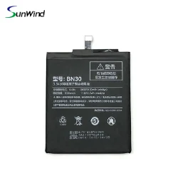 BN30 High Quality Battery for Xiaomi Mi Redmi 4A Mobile Phone Batteries  3.84V 3030mAh